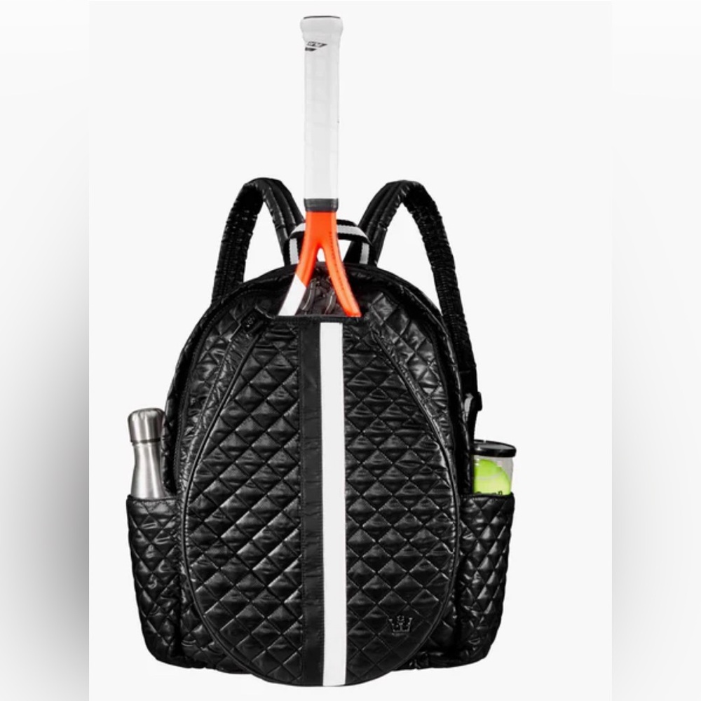 Oliver Thomas Quilted Black Backpack